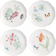 Lenox Butterfly Meadow Plate Set 4