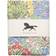 Almedahls Botanic Garden Nappe Multicolore, Bleu (250x145cm)