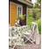 Almedahls Ängsö Dug Beige, Multifarve (250x145cm)