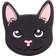 Crocs Jibbitz Black Cat Charms