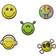 Crocs Jibbitz Smiley 5-pack