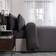 Highams Luxury Comfort Housse de couette Gris (198x198cm)
