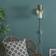 ValueLights Plug in Gold Up & Down Easy Fit Khaki/Cream Wall light