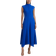 Reiss Libby Fitted Asymmetric Midi Dress - Cobalt Blue