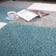 THE RUGS Myshaggy Collection Blue 120x120cm