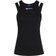 Karl Lagerfeld Layered Ribbed Tank Top - Black