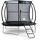 Jumpking Combo Deluxe Trampoline 244cm + Safety Enclosure Net + Ladder