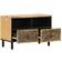vidaXL Solid Mango Wood Natural TV-bord 70x46cm