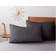 Argos Fleece Standard Pillow Case Grey (70x50cm)