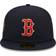 New Era MLB Boston Rot Sox Laurel Sidepatch 59fifty Cap