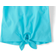 The Children's Place Girl's Tie Front Top - Teal Waters