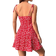 Shein Essnce Floral Print Pleated Bust Slip Dress