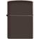 Zippo No Logo Brown Pocket Lighter