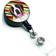 Caroline's Treasures Saint Bernard Candy Cane Holiday Christmas Retractable Badge Reel