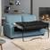 Artemis Home Dawson Teal Sofa 162cm 3 Seater