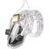 Brutus Volt Cage Electro Chastity Cage Clear