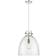 Innovations Lighting Newton Bell Polished Nickel / Clear Pendant Lamp 14"