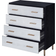 Acme Furniture Myles Black/Silver/Gold Chest of Drawer 32x37"