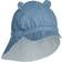 Liewood Baby's Gorm Reversible Seersucker Sun Hat - Blue Wave/Creme De La Creme