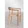 Sklum Kiemer Natural Kitchen Chair 78.5cm