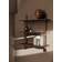 ferm LIVING Sector Smoked Oak/Brass Vägghylla 87cm