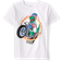 The Children's Place Boy's Americana Dino Graphic Tee - White