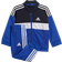 Adidas Toddler Tiberio 3-Stripes Colorblock Shiny Tracksuit - Legend Ink/White/Semi Lucid Blue