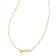 Kendra Scott Mama Script Pendant Necklace - Gold/Pearl