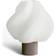 Crème Atelier Soft Serve Portable Suede Table Lamp 23cm