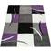 Paco Home Designer Morado, Blanco, Negro cm