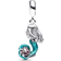 Pandora Disney The Little Mermaid Ariel Dangle Charm - Silver/Turquoise/Multicolour