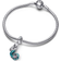 Pandora Disney The Little Mermaid Ariel Dangle Charm - Silver/Turquoise/Multicolour