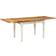 International Art Trading Extendable Wooden Natural Tavolo da pranzo 82x122cm