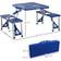 OutSunny Picnic Table Chair Set 4 Seat