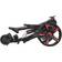 Ben Sayers 18-Hole Lithium Battery Electric Trolley - Black/Red