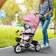 Homcom 6 in 1 Baby Push Tricycle with Parent Handle Pink