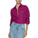 Mango Lino Linen Shirt - Fuchsia