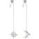 Georg Jensen Candelabro Luna Y Estrella 2024 Chapado En Paladio