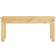 vidaXL Panama Natural Matbord 105x30cm