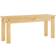 vidaXL Panama Natural Dining Table 105x30cm