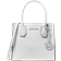 Michael Kors Mercer Medium Pebbled Leather Crossbody Bag - Optic White