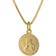 Trendor Guardian Angel Pendant Necklace - Gold