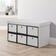 Home Source Boucle Ottoman Cream Storage Bench 76x38cm