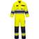 Portwest Nantes Hi-Vis Contrast Work Coverall - Yellow/Navy