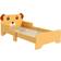 ZONEKIZ Toddler Bed Frame Puppy Theme 29.1x56.3"