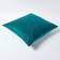 Homescapes Super Soft Coussin de chaise Vert (40x40cm)