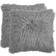 Sienna Faux Mongolian Fur Pack Cushion Cover Silver (45x45cm)