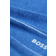 HUGO BOSS White Logo Embroidery Gästehandtuch Blau (60x40cm)