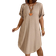 Shein LUNE Plus Size Women's Batwing Sleeve Textured Bodycon Dress