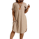 Shein LUNE Plus Size Women's Batwing Sleeve Textured Bodycon Dress